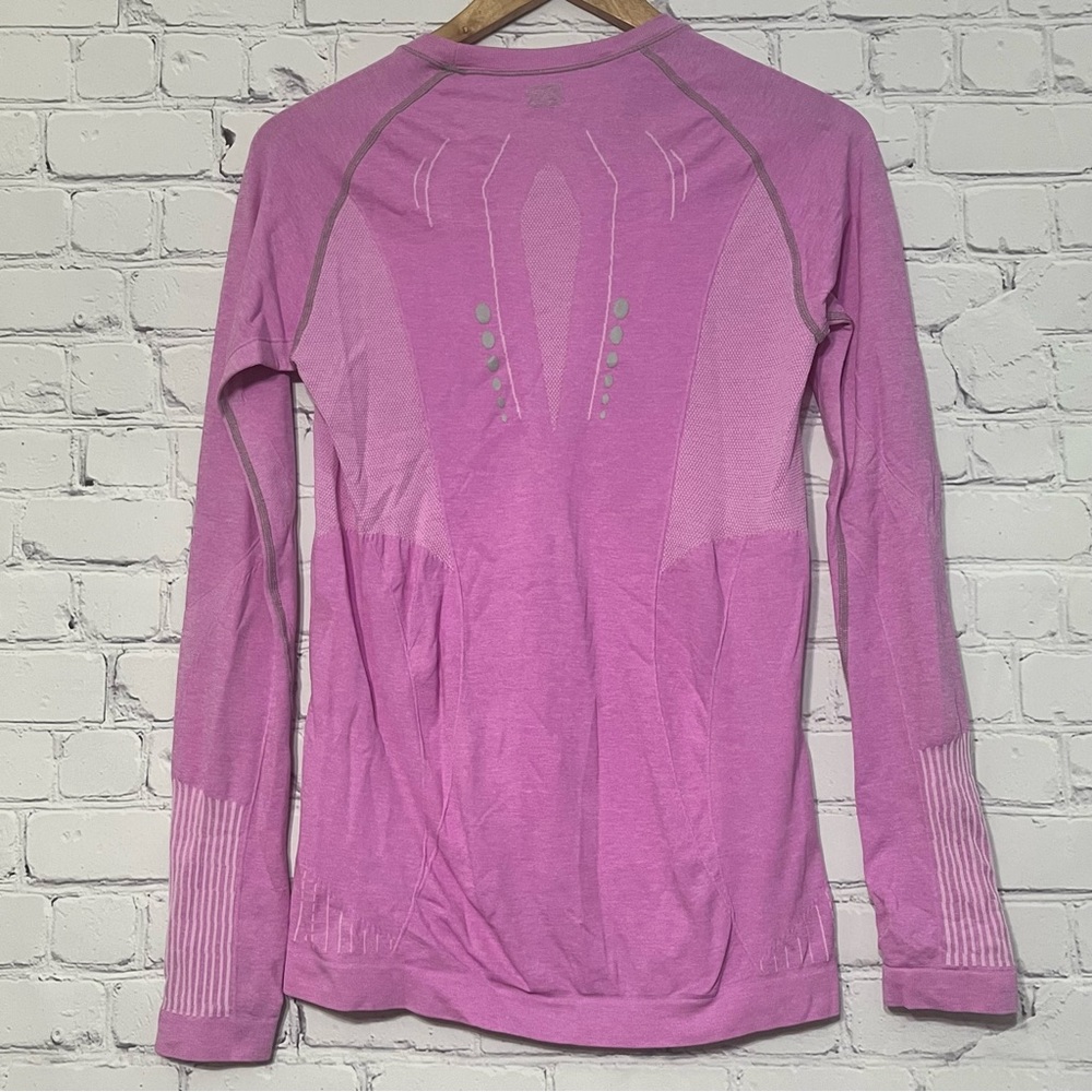 Zensah Long Sleeve Shirt Pink In Size Large Compression Recovery Athletic Gym - Picture 4 of 8